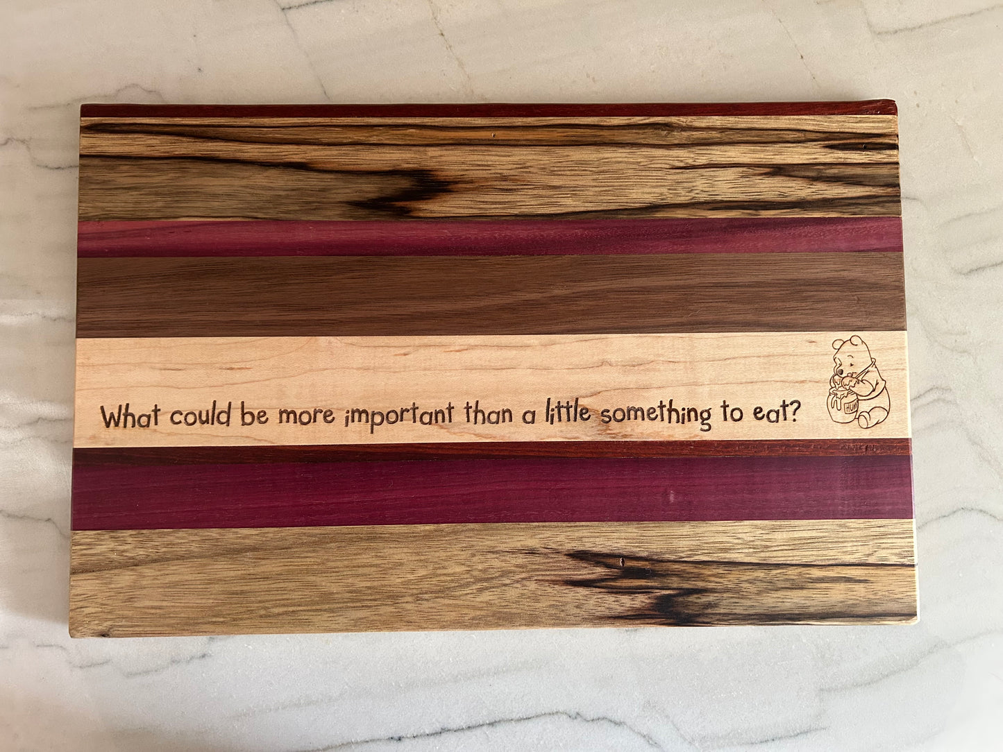 Winnie The Pooh Cutting Board Custom Engraved Handmade