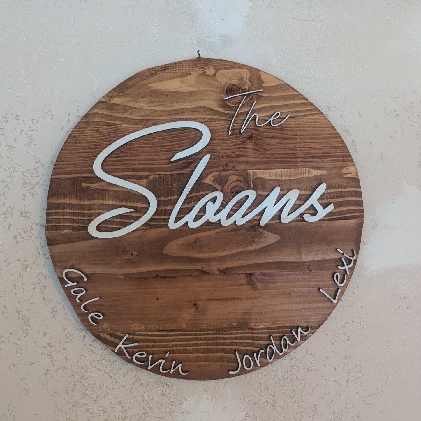 Family Sign Name Gift