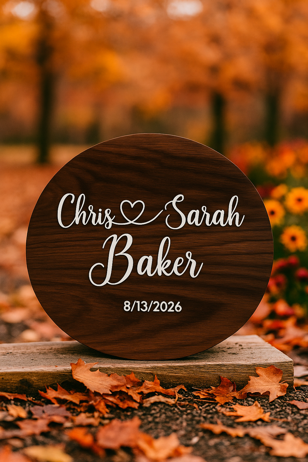 wedding sign custom made