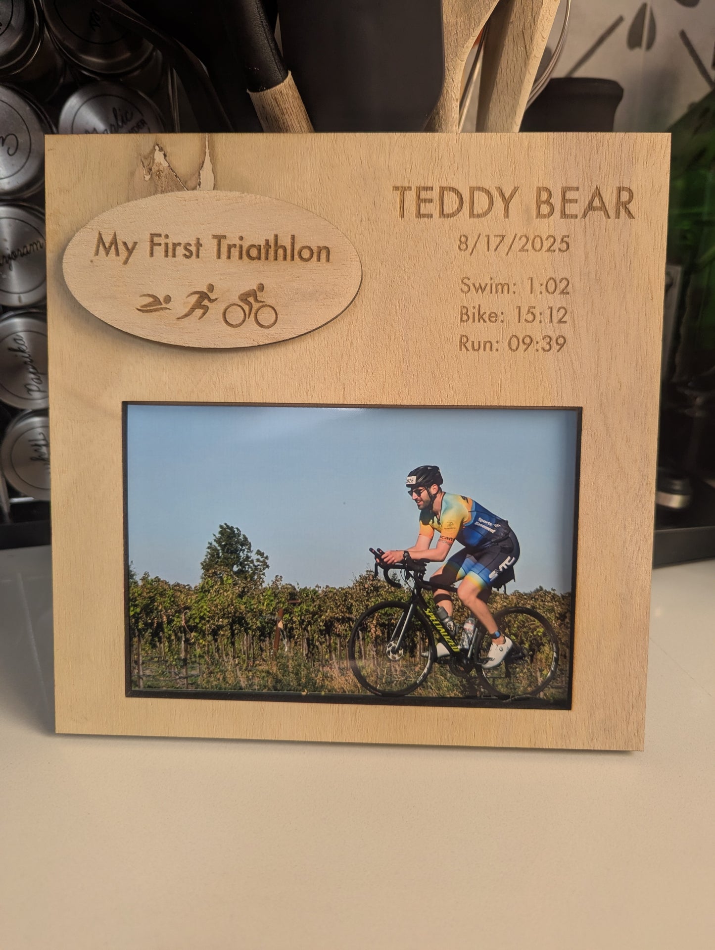 Silicon Valley Kids Triathlon Picture Frame