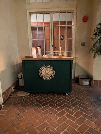 Event cart at wedding 