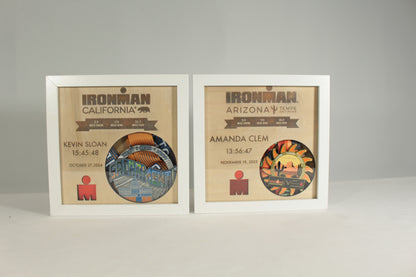 Ironman Race Finisher Medal Display Box
