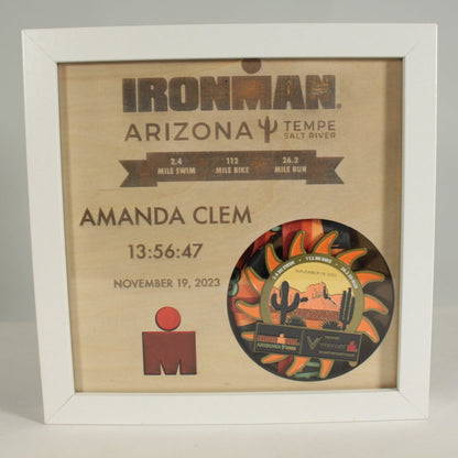 Ironman Race Finisher Medal Display Box