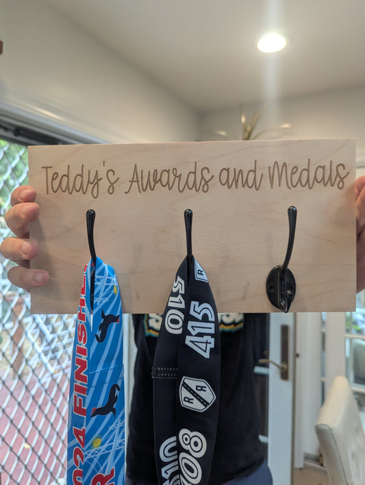 Custom Kid's Race Medal Holder