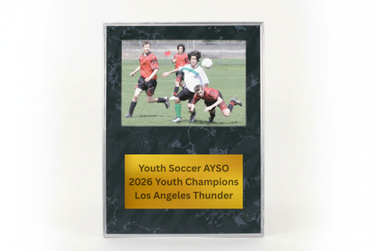 Soccer Award Plaque

