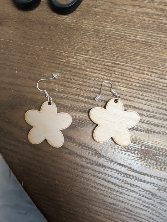 Custom engraved earings