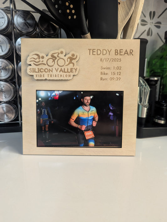 Silicon Valley Kids Triathlon Picture Frame